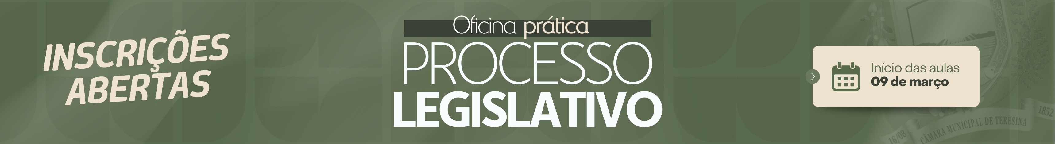 OFICINA DE PROCESSO LEGISLATIVO